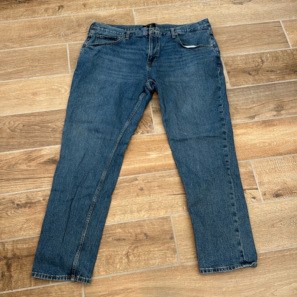 Free Assembly 40x30 straight leg , 5 pocket jeans